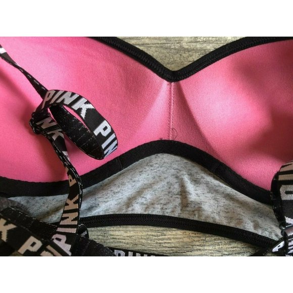 Victorias Secret Pink Bralette Small Underwire - Picture 4 of 5